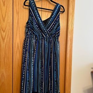 Striped Dress Lane Bryant size 16